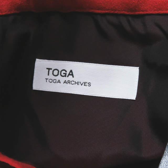 TOGA トーガ 日本製 サスペンダースカートレイヤードワンピース TA41-FH006 1 レッド ジョーゼット フレンチスリーブ トップス ☆☆lc26544 |  | 02