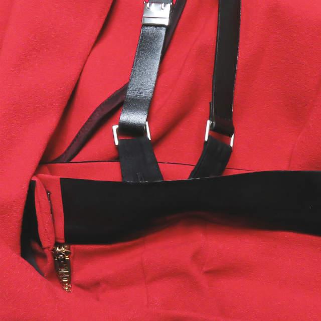 TOGA トーガ 日本製 サスペンダースカートレイヤードワンピース TA41-FH006 1 レッド ジョーゼット フレンチスリーブ トップス ☆☆lc26544 |  | 05