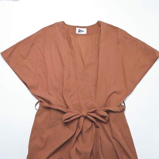 Pilgrim Surf+Supply ピルグリム サーフ+サプライ Dottie Wrap Jumpsuit カシュクール ジャンプスーツ オールインワン |  | 03