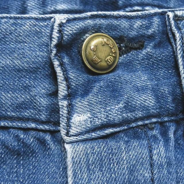 DIESEL ディーゼル VIXY ウォッシュ加工 フレアデニムパンツ 008LB 25 インディゴブルー ボタンフライ ボトムス |  | 03