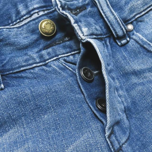 DIESEL ディーゼル VIXY ウォッシュ加工 フレアデニムパンツ 008LB 25 インディゴブルー ボタンフライ ボトムス |  | 04