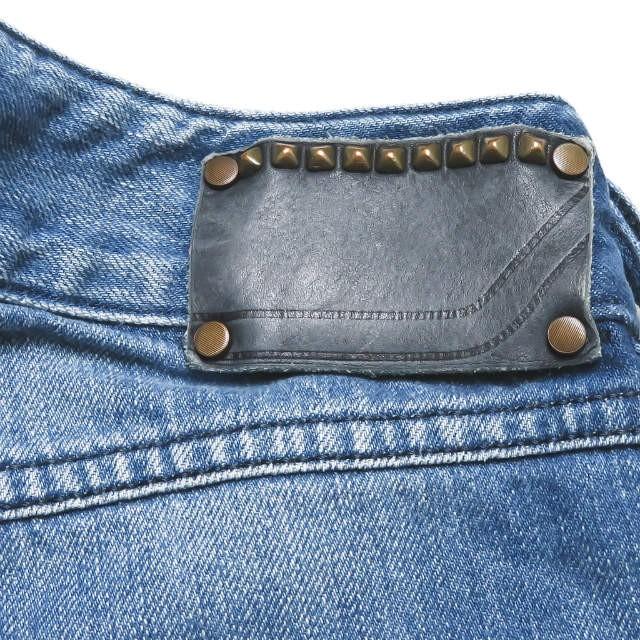 DIESEL ディーゼル VIXY ウォッシュ加工 フレアデニムパンツ 008LB 25 インディゴブルー ボタンフライ ボトムス |  | 07