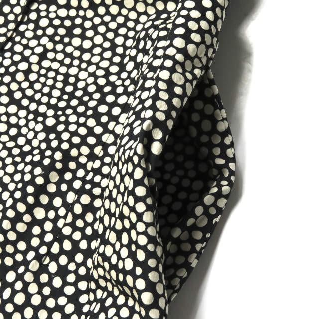 marimekko マリメッコ mika piirainen マルチドットシャツワンピース 34 ベージュ/ブラック 長袖 トップス |  | 05