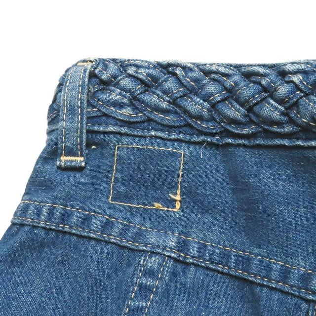 orslow オアスロウ 日本製 袴ワイドデニムパンツ 1 インディゴ クリース メッシュベルト ボトムス |  | 06