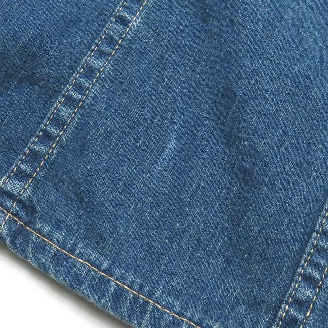 orslow オアスロウ 日本製 袴ワイドデニムパンツ 1 インディゴ クリース メッシュベルト ボトムス |  | 09