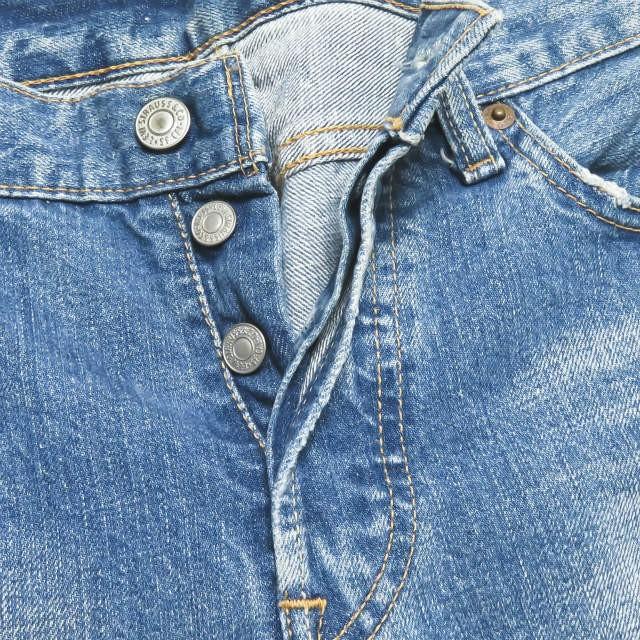 Levi's リーバイス アメリカ製 レギュラーフィット ストレートデニムパンツ W501-0130 W31 ブルー 5ポケット ボタンフライ |  | 02