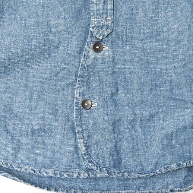 LEVI'S VINTAGE CLOTHING リーバイスヴィンテージクロージング トルコ製 コットンリネンシャンブレーワークシャツ XS ブルー |  | 07