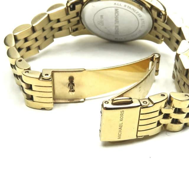 マイケルコース Michael Kors ミニレキシントン 腕時計 MK-3271 ゴールド ウォッチ ブルー |  | 04