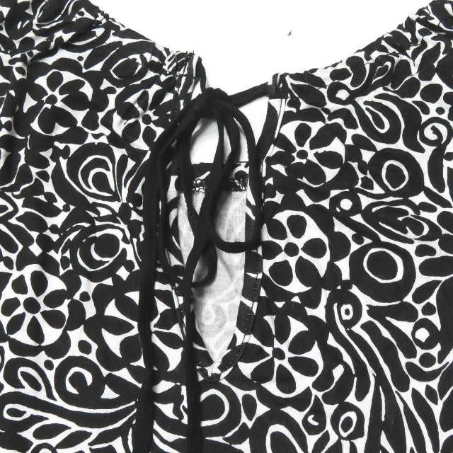 バナナリパブリック マリメッコ Banana Republic x marimekko 別注 総柄プリントレーヨンキャミソール S ブラック トップス |  | 03
