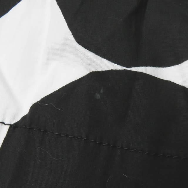 バナナリパブリック マリメッコ Banana Republic x marimekko ストレッチコットンドットギャザースカート 8 ブラック/ホワイト ボトムス |  | 06