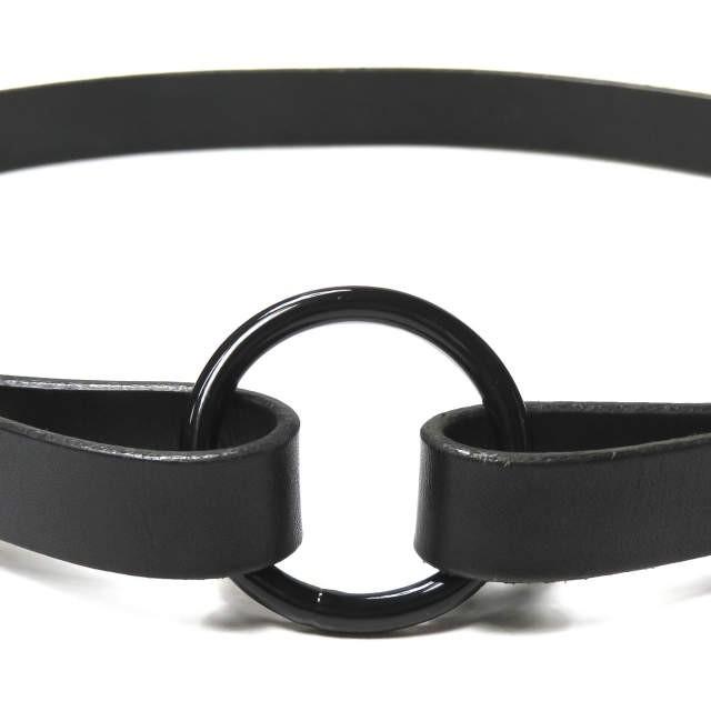 ビューティフルピープル beautiful people ring belt リングレザーベルト 1620511921 FREE ブラック 革 |  | 02