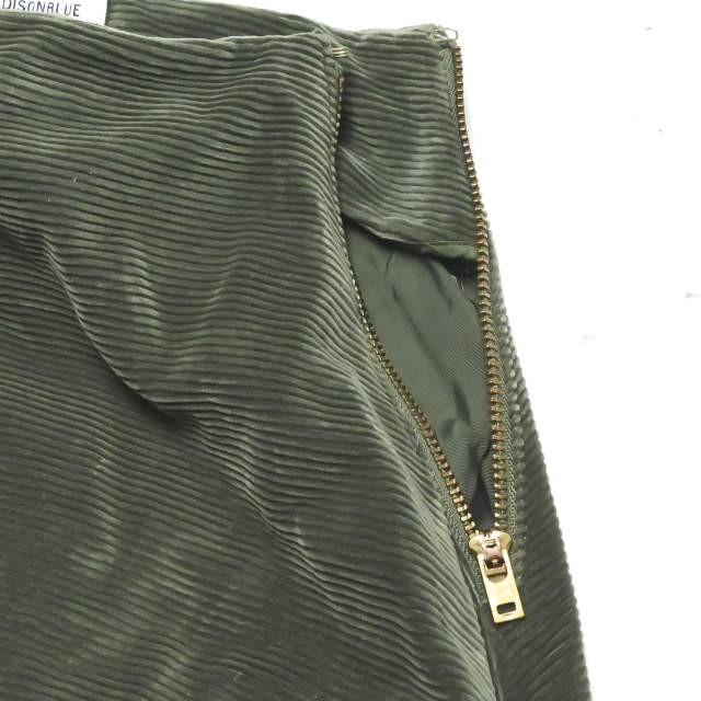 マディソンブルー MADISON BLUE 18AW 日本製 コーデュロイミモレフレアスカート MB184-6002 00(XS) グリーン サイドジップ マキシ ボトムス |  | 03
