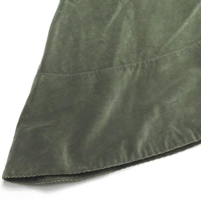 マディソンブルー MADISON BLUE 18AW 日本製 コーデュロイミモレフレアスカート MB184-6002 00(XS) グリーン サイドジップ マキシ ボトムス |  | 05