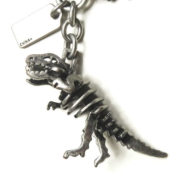 コーチ COACH ティーレックス バッグチャーム シルバー キーホルダー リング 恐竜 アクセサリー |  | 01