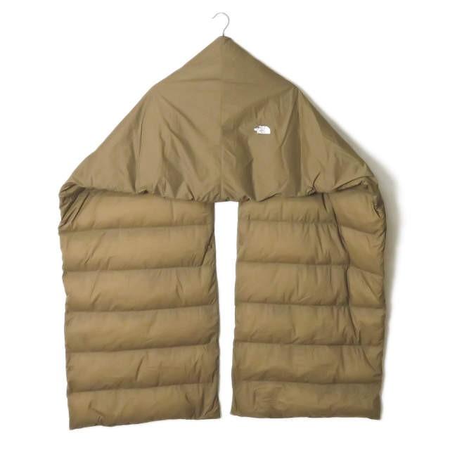 ザ・ノースフェイス ハイク THE NORTH FACE x HYKE 18AW 別注 Light Down Cape ライトダウンケープ  NDW983HY コヨーテ ナイロン マフラー