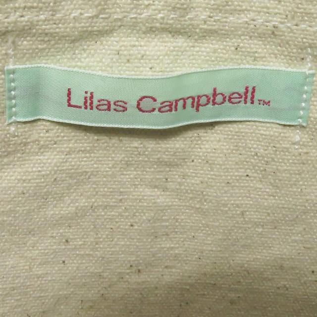 リラキャンベル レイビームス Lilas Campbell x Ray BEAMS 別注 オリエンタルプリントトートバッグ ベージュ/ブルー 柄 カバン |  | 02