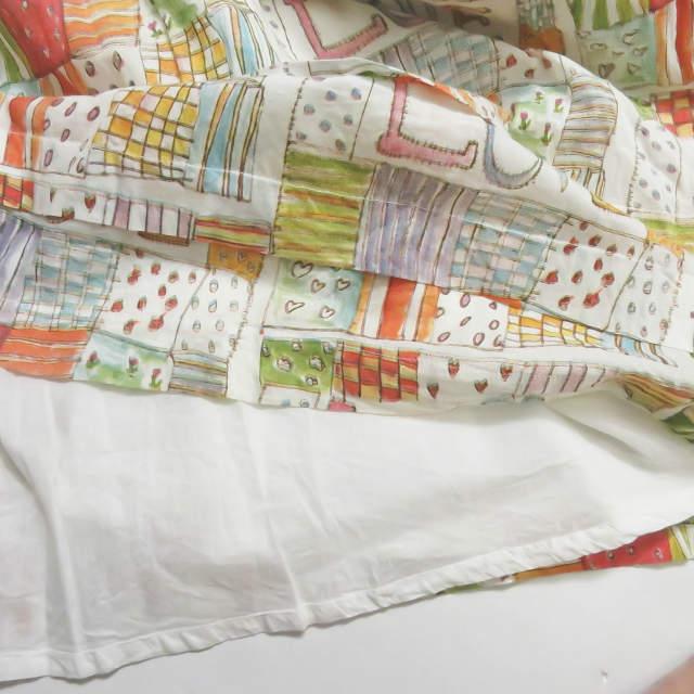 FAMILY AFFAIRS ファミリーアフェアーズ Odile Dress Love Print プリントキャミワンピース S ホワイト 総柄 テキスタイル lc27505 |  | 06