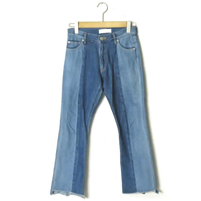 AP STUDIO エーピーストゥディオ 17SS 日本製 Switching Denim スイッチングデニムパンツ 17030586301010 34 ブルー 切替 ☆☆lc27527 | 