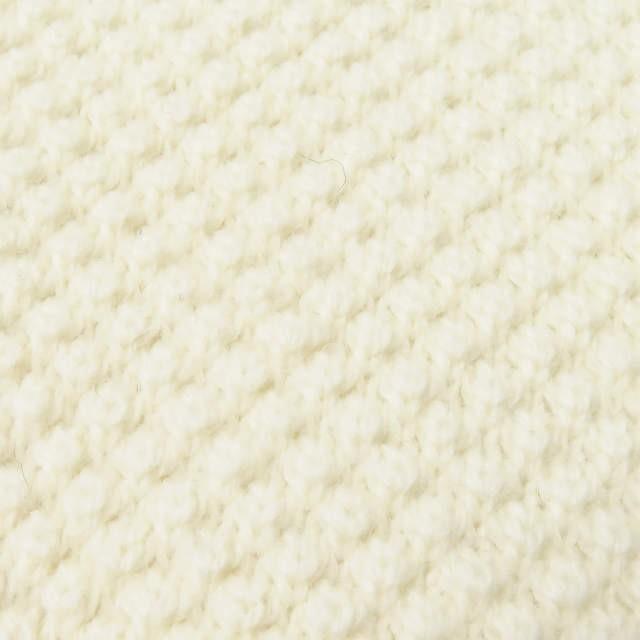 クレプスキュール crepuscule 17AW 日本製 Wool Moss Stitch L/S ウールカノコクルーネックニット 1703-013W フリー オフホワイト 長袖 プルオーバー |  | 07