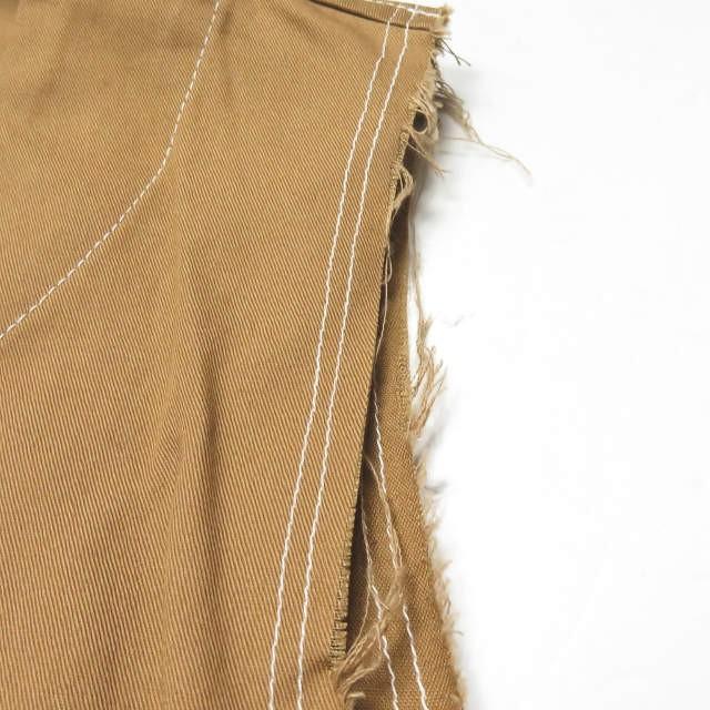 サワタカイ sawa takai 19SS 日本製 コットンカットオフベスト SS19-0008 S ブラウン ジレ リボン トップス |  | 04