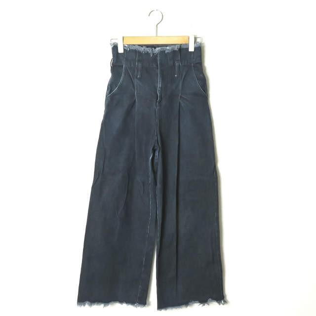 ソロヴ SOLOV FRINGE BUGGY DENIM フリンジバギーデニムパンツ SO-16AW 