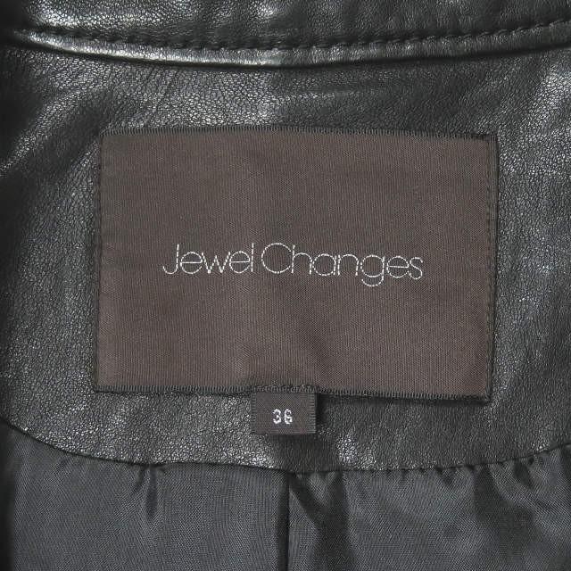 ジュエルチェンジズ Jewel Changes ラムレザーシングルジャケット 6625