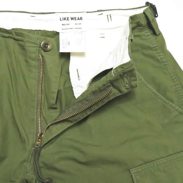 ヤエカライクウェア YAECA LIKE WEAR 日本製 FATIGUE PANTS ファティーグパンツ 15620 32 カーキ ミリタリー カーゴ コットン ボトムス メンズ |  | 04