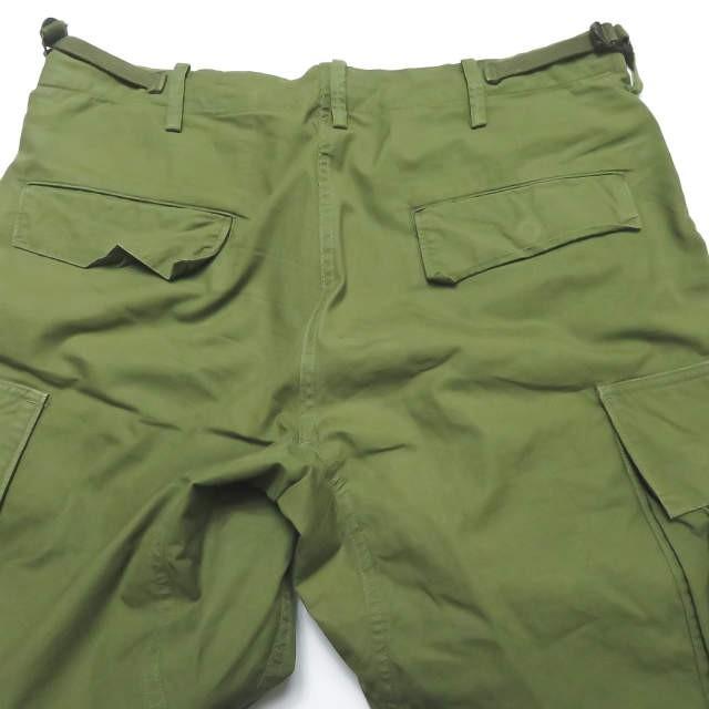 ヤエカライクウェア YAECA LIKE WEAR 日本製 FATIGUE PANTS ファティーグパンツ 15620 32 カーキ ミリタリー カーゴ コットン ボトムス メンズ |  | 08