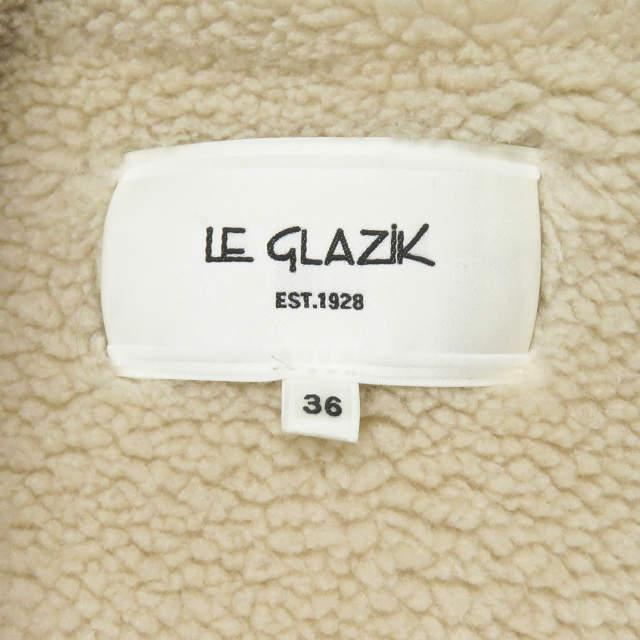 LE GLAZIK ルグラジック フェイクムートンチェスターコート JL-8839FMT 36 グレージュ アウター ☆☆lc27858 |  | 02