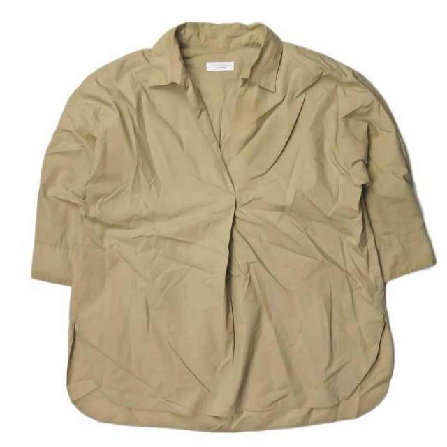 ビューティーアンドユース ユナイテッドアローズ Beauty Youth United Arrows 日本製 コットンタイプライター 7分袖スキッパーシャツ 1621 267 1292 Lc278 Loopヤフーショッピング店 通販 Yahoo ショッピング