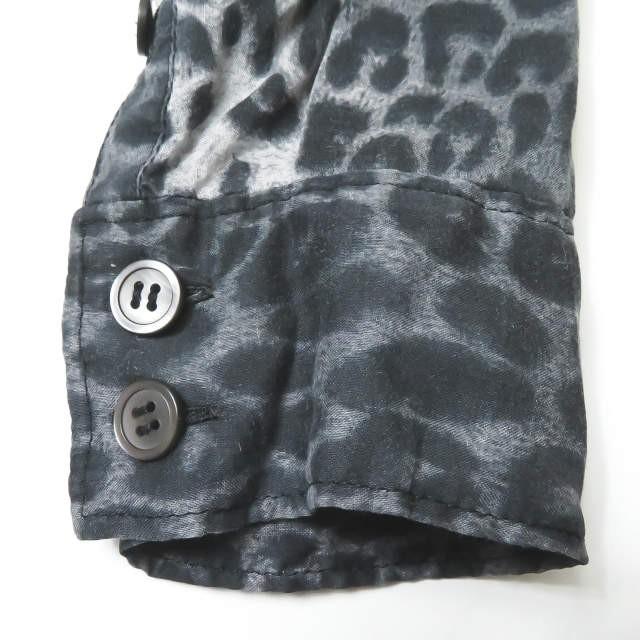 ジーヴィージーヴィー G.V.G.V. 日本製 レオパードVネックワンピース GV1141003A 36 グレー リヨセル トップス |  | 06