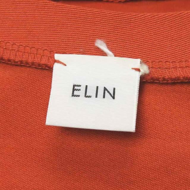 エリン ELIN 日本製 Vネックエプロントップ 11702-14-0903 36 オレンジ カットソー ノースリーブ トップス |  | 02