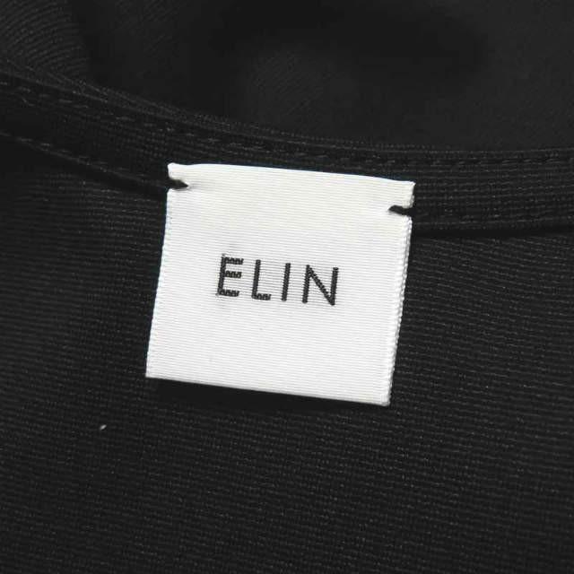 エリン ELIN 日本製 Jersey back bow top2 バックリボン ジャージートップ 11801-13-0904 38 ブラック カットソー トップス |  | 02