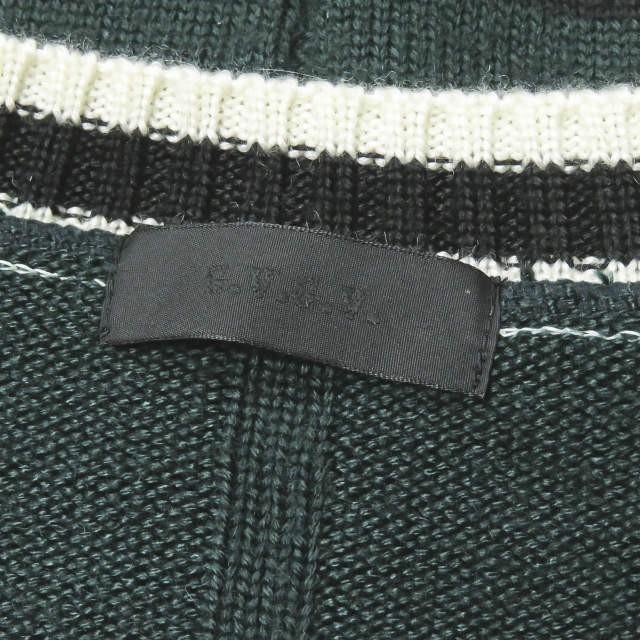 ジーヴィージーヴィー G.V.G.V. 日本製 VARSITY JUMPER バーシティジャンパー GV1442001 0/S ダークグリーン セーター ニット チルデン Vネック トップス |  | 02