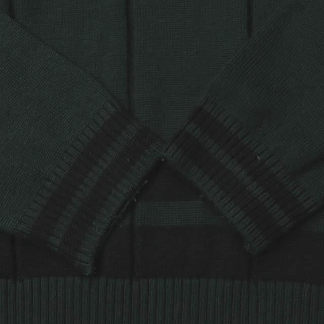 ジーヴィージーヴィー G.V.G.V. 日本製 VARSITY JUMPER バーシティジャンパー GV1442001 0/S ダークグリーン セーター ニット チルデン Vネック トップス |  | 05