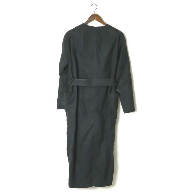 AURALEE オーラリー 17SS 日本製 WASHED LINEN NO COLLAR COAT ウォッシュドリネンノーカラーコート A7SC04LP 0 ブラック ☆☆lc28228 |  | 01