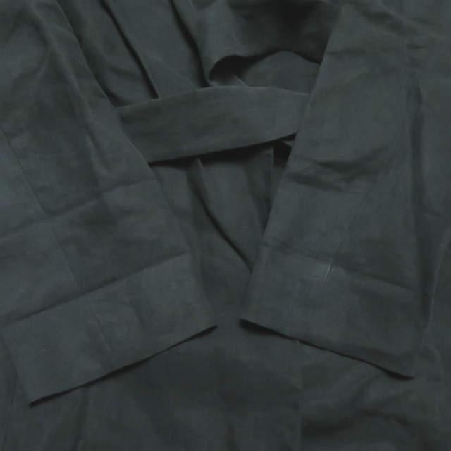 AURALEE オーラリー 17SS 日本製 WASHED LINEN NO COLLAR COAT ウォッシュドリネンノーカラーコート A7SC04LP 0 ブラック ☆☆lc28228 |  | 06