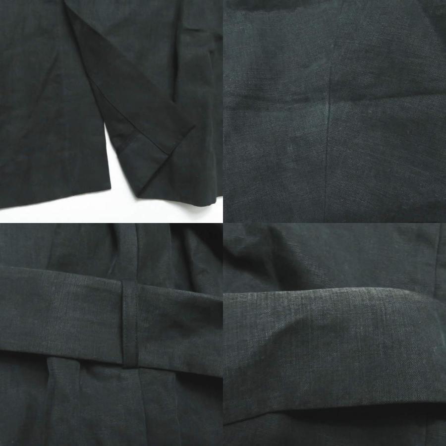 AURALEE オーラリー 17SS 日本製 WASHED LINEN NO COLLAR COAT ウォッシュドリネンノーカラーコート A7SC04LP 0 ブラック ☆☆lc28228 |  | 09