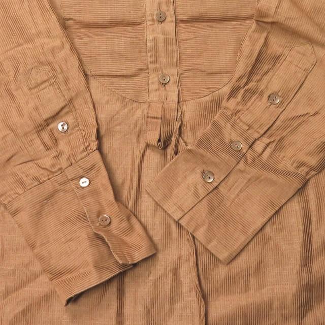 6 ロクROKU SUKE STRIPE SHIRTストライプシャツ シアー 6（ロク）の「＜6(ROKU)＞SUKE STRIPE SHIRT/シャツ ◇（シャツ