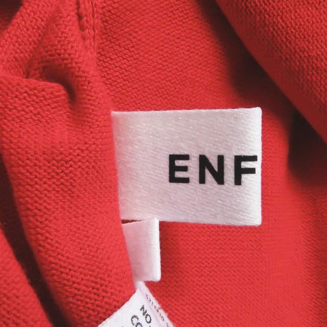 エンフォルド ENFOLD 19SS ウォッシャブルコットンストレートボックスドレス 300CS373-2300 38 レッド ノースリーブ ニット ワンピース トップス |  | 02