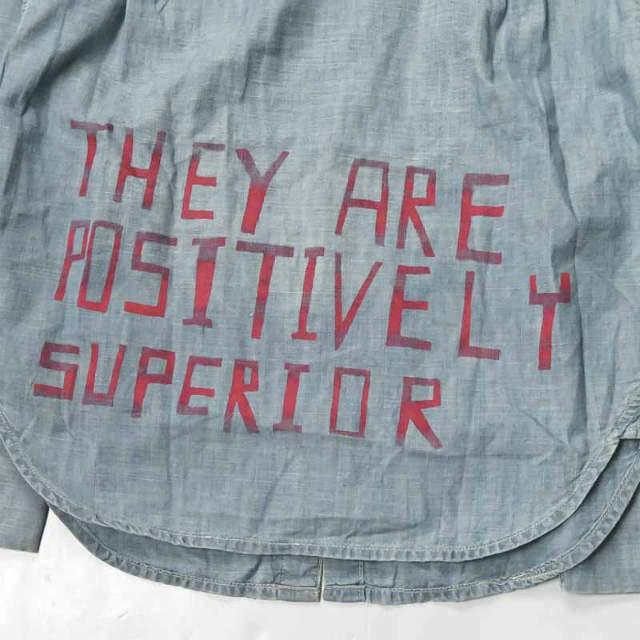 リーバイスレッド Levi's RED DEIRDRE シャンブレーレギュラーカラーシャツ WPL-423 XS ライトブルー 長袖  トップス |  | 10