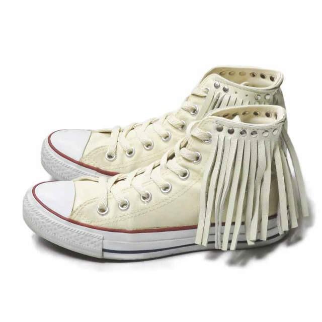 コンバース CONVERSE ALL STAR HI フリンジ加工 オールスター 