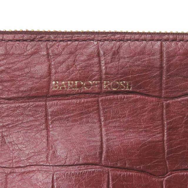 バルドロゼ BARDOT ROSE ジェントルクロコ クラッチバッグ カラー検索(楽天) ピンク ボルドー 型押し レザー カバン |  | 03
