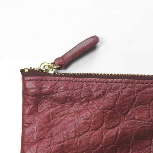 バルドロゼ BARDOT ROSE ジェントルクロコ クラッチバッグ カラー検索(楽天) ピンク ボルドー 型押し レザー カバン |  | 04