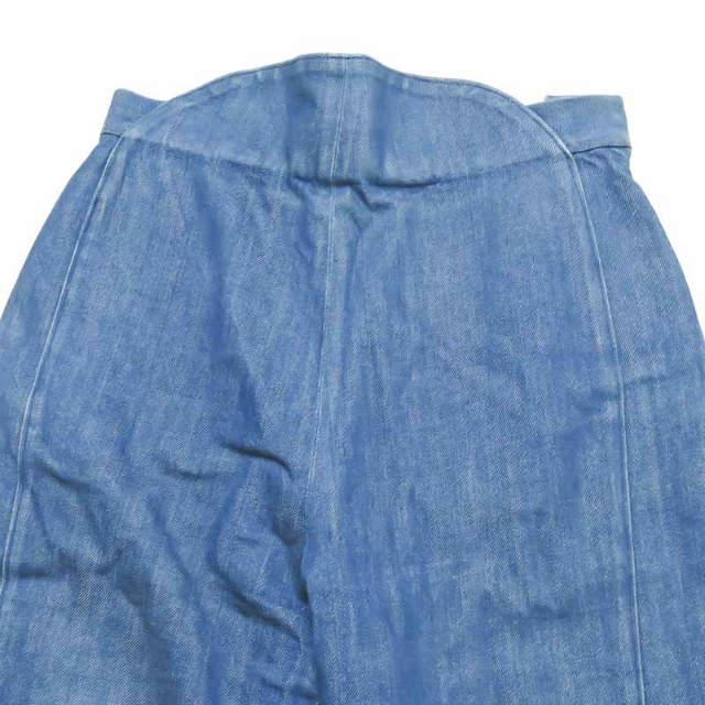muller of yoshiokubo ミュラーオブヨシオクボ 日本製 ハイウエストデニムパンツ MLS15414-B 38 ネイビー ボトムス ☆☆lc28421 |  | 03