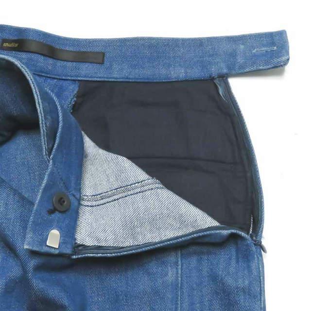 muller of yoshiokubo ミュラーオブヨシオクボ 日本製 ハイウエストデニムパンツ MLS15414-B 38 ネイビー ボトムス ☆☆lc28421 |  | 05