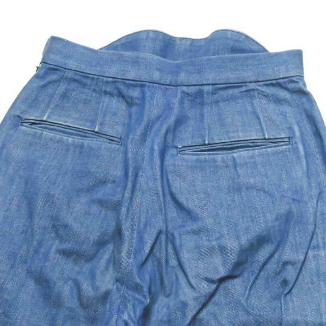 muller of yoshiokubo ミュラーオブヨシオクボ 日本製 ハイウエストデニムパンツ MLS15414-B 38 ネイビー ボトムス ☆☆lc28421 |  | 06