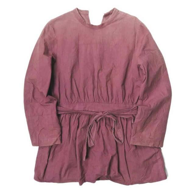 ユウミアリア Yuumi Aria 19aw 日本製 Tunic Shirt One Piece チュニックシャツワンピース 192 Ad005 36 パープル 長袖 ブラウス トップス Lc Loopヤフーショッピング店 通販 Yahoo ショッピング