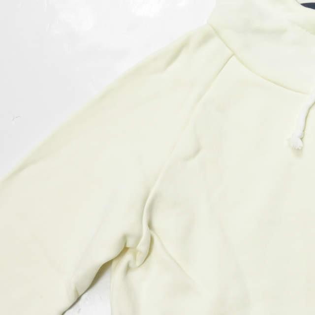 マリメッコ marimekko スウェットジップアップパーカー XS アイボリー ボーダー フーディー トップス |  | 06