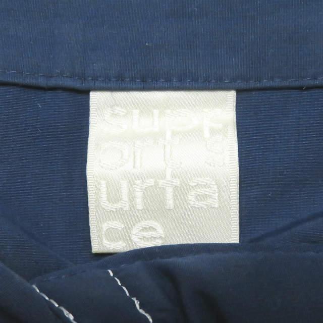 support surface サポートサーフェス 日本製 ポリエステルコットンラップスカート S ブルー ステッチ ボトムス ☆☆lc28525 |  | 02